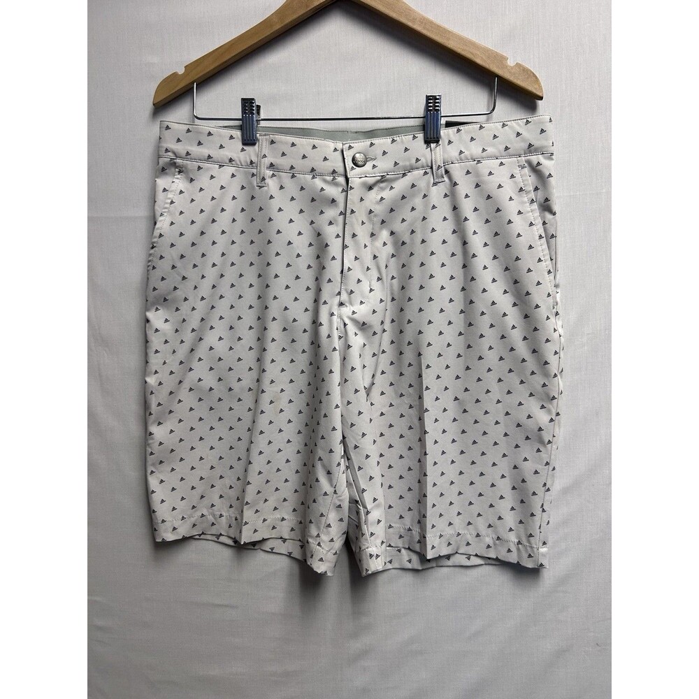 Adidas Golf Shorts Mens 34 All Over Print Ultimate 365 Stretch Performance NEW